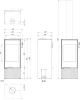 piec koza Defro Home Adeo wymiary.webp