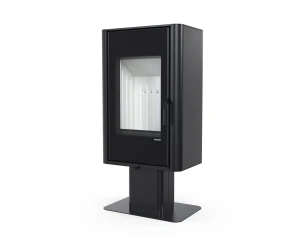 Piec stalowy koza Defro Solum Top 8 kW  na nodze