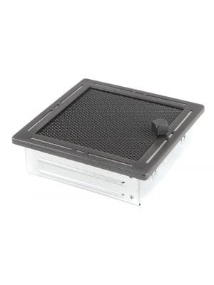 Kratka kominkowa wentylacyjna TREND 16x16cm z ĹĽaluzjÄ… grafit.jpg